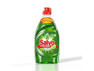 LAVATRAS LIQ SALVO LIMON 215 ML