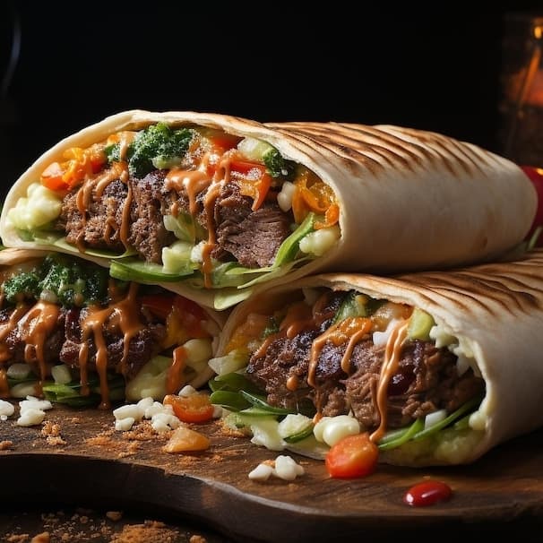 3 Shawarmas de Carne