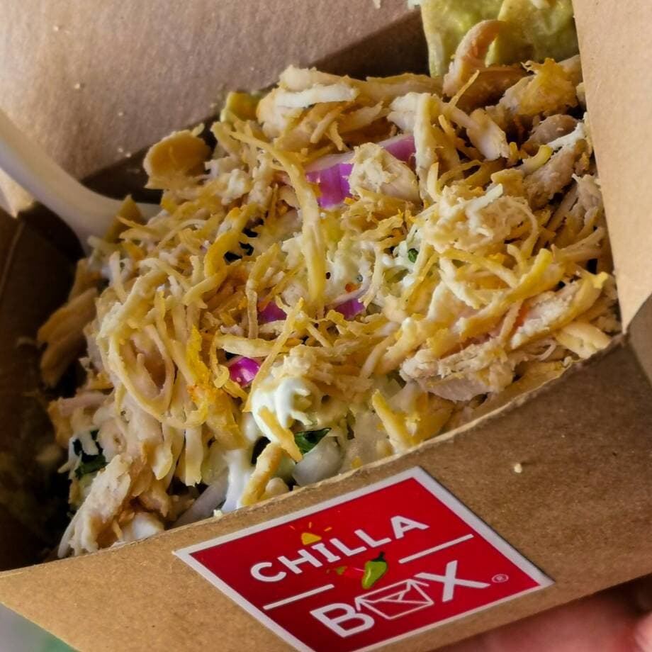 Box de Chilaquiles Pollo