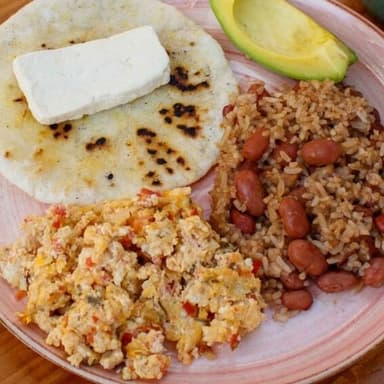 Calentado con huevos