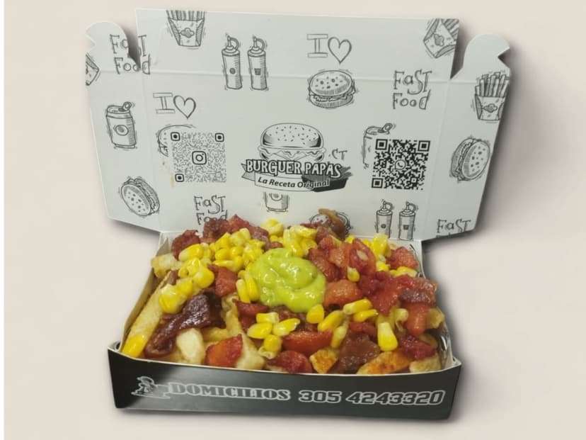 Burguer Papas