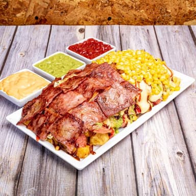 Salchipapa Tasty Tocineta 2 Personas