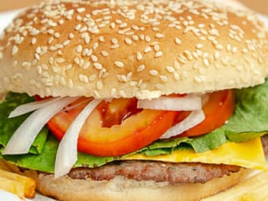 Hamburguesa con Tocino