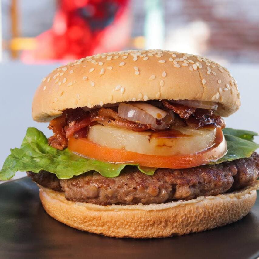 Hamburguesa Hawaiana