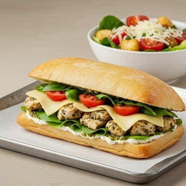 Ensalada + Panini