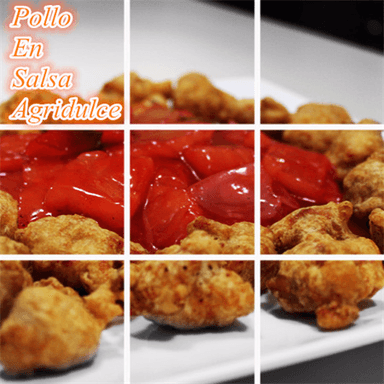 Pollo en Salsa Agridulce