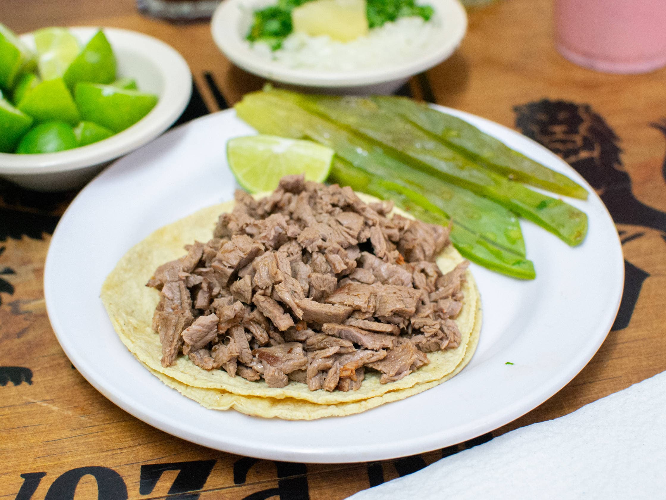 Taco de Bistec