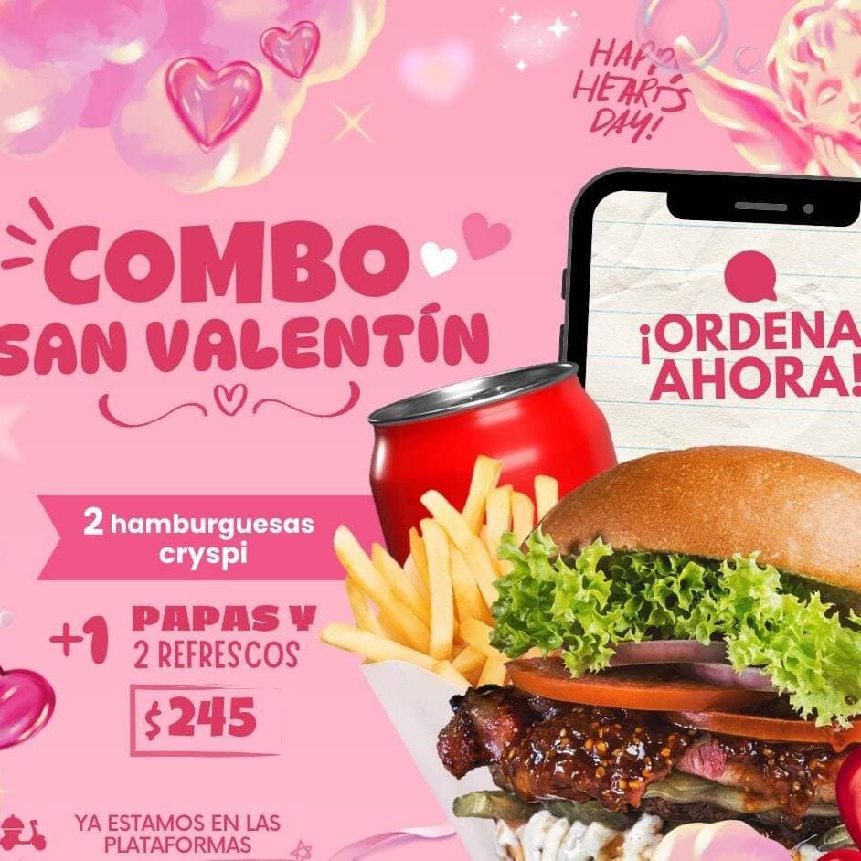Exclusivo Didi - Combo San Valentín