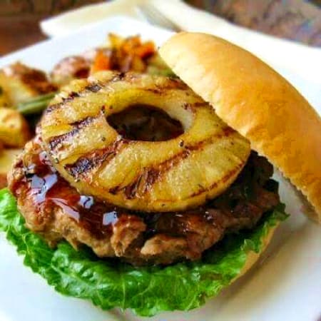 Hamburguesa Huawaiana