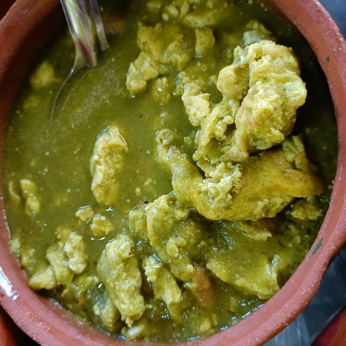 Taco de Huevo en Salsa Verde
