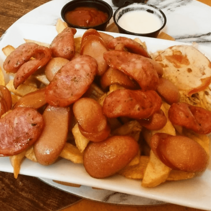 Salchipapa Especial