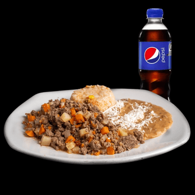 Combo Picadillo de Res + Pepsi 400ml