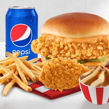 MegaCombo KCS Spicy + Pollo