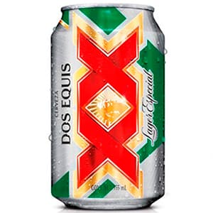CERVEZA XX LAGER LATA 355 ML