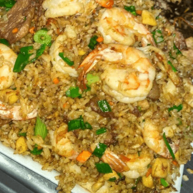 Arroz con Camarón 20 PZ               虾炒饭