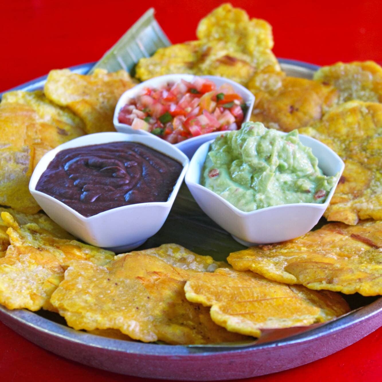 Patacones trio
