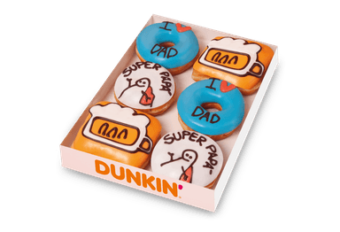 Donut x6 prem Papá