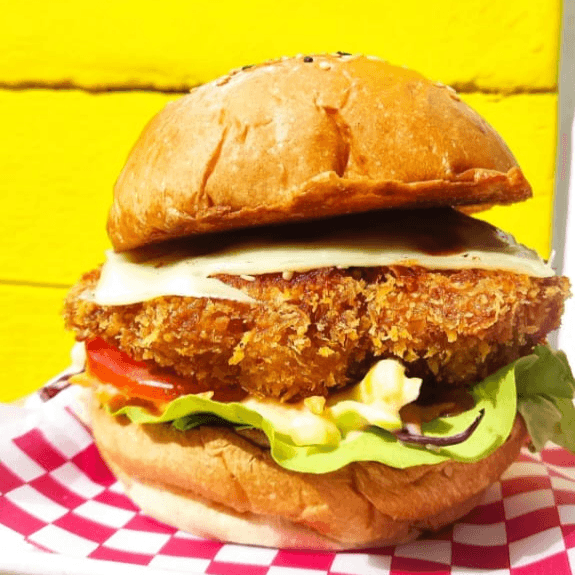 Hamburguesa de Pollo Sencilla