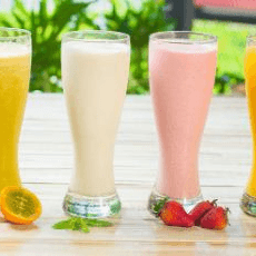Jugo en Leche