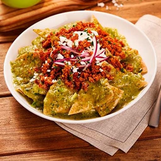 Chilaquiles con Longaniza