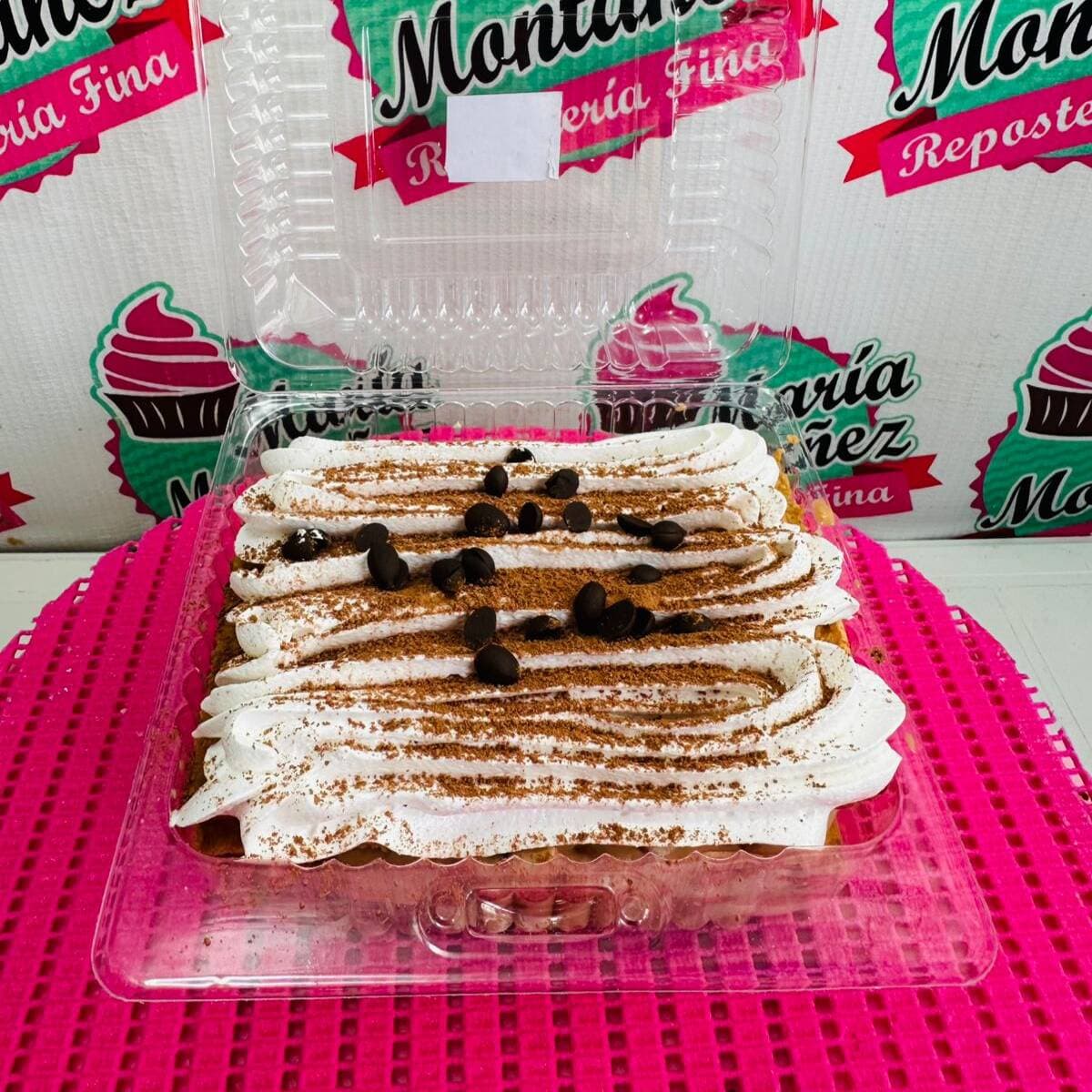 Pastel de Galleta de relleno de Capuchino