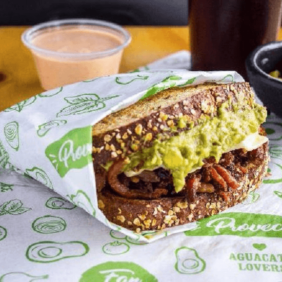 Sandwich avocado bacon