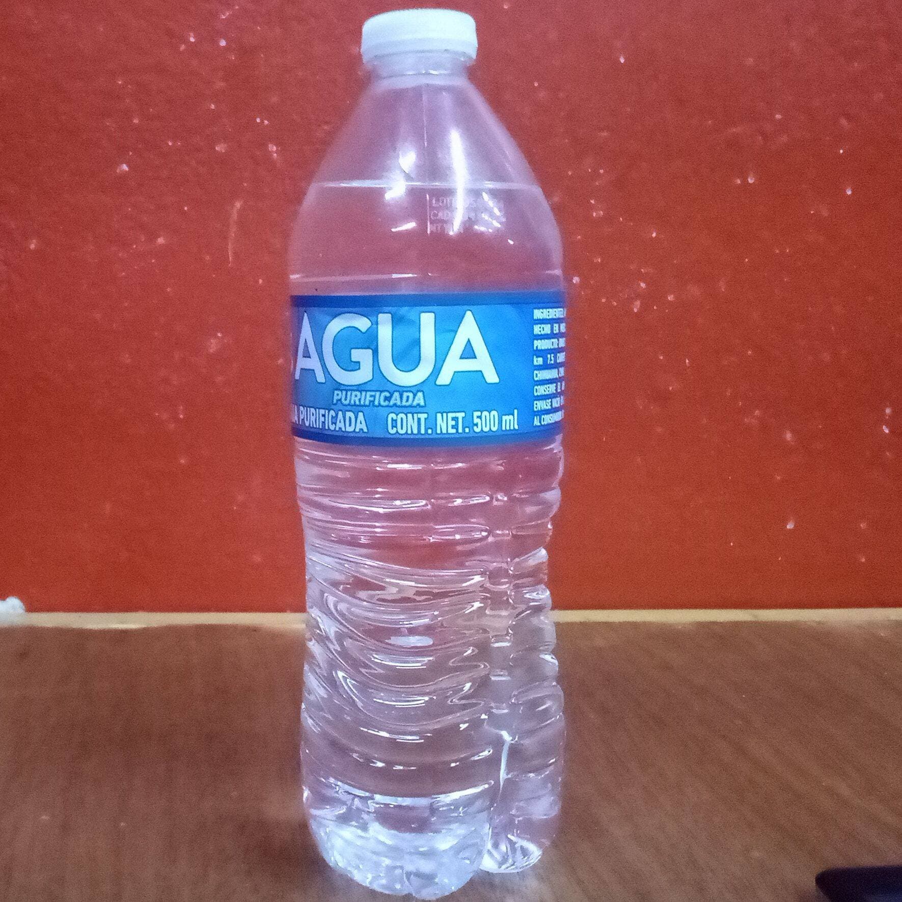 Botella de agua 500 ml