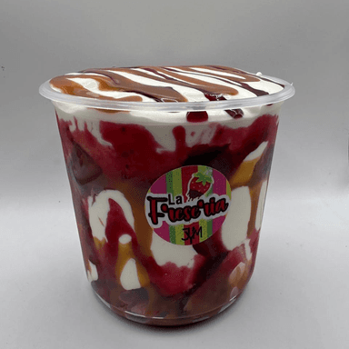 Fresas con Crema Sencillas 24 Onz
