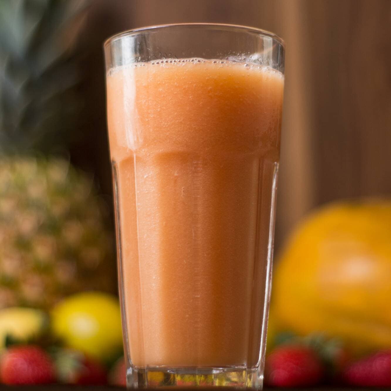 Jugo de Papaya y Naranja 16 Oz