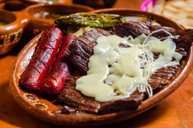 Corte Fino de Arrachera Outside Gratinada