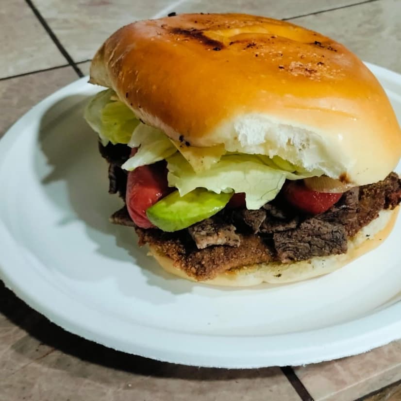 Torta de Milanesa de Pollo