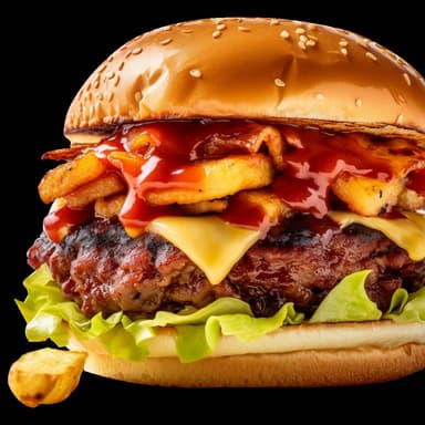 Hamburguesa Delis Hawaiana