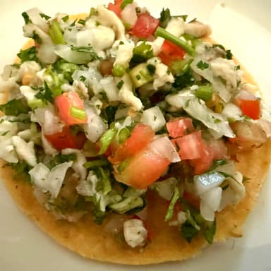 Tostada de Ceviche
