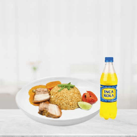 Chaufarroncito y Gaseosa de 500 Ml