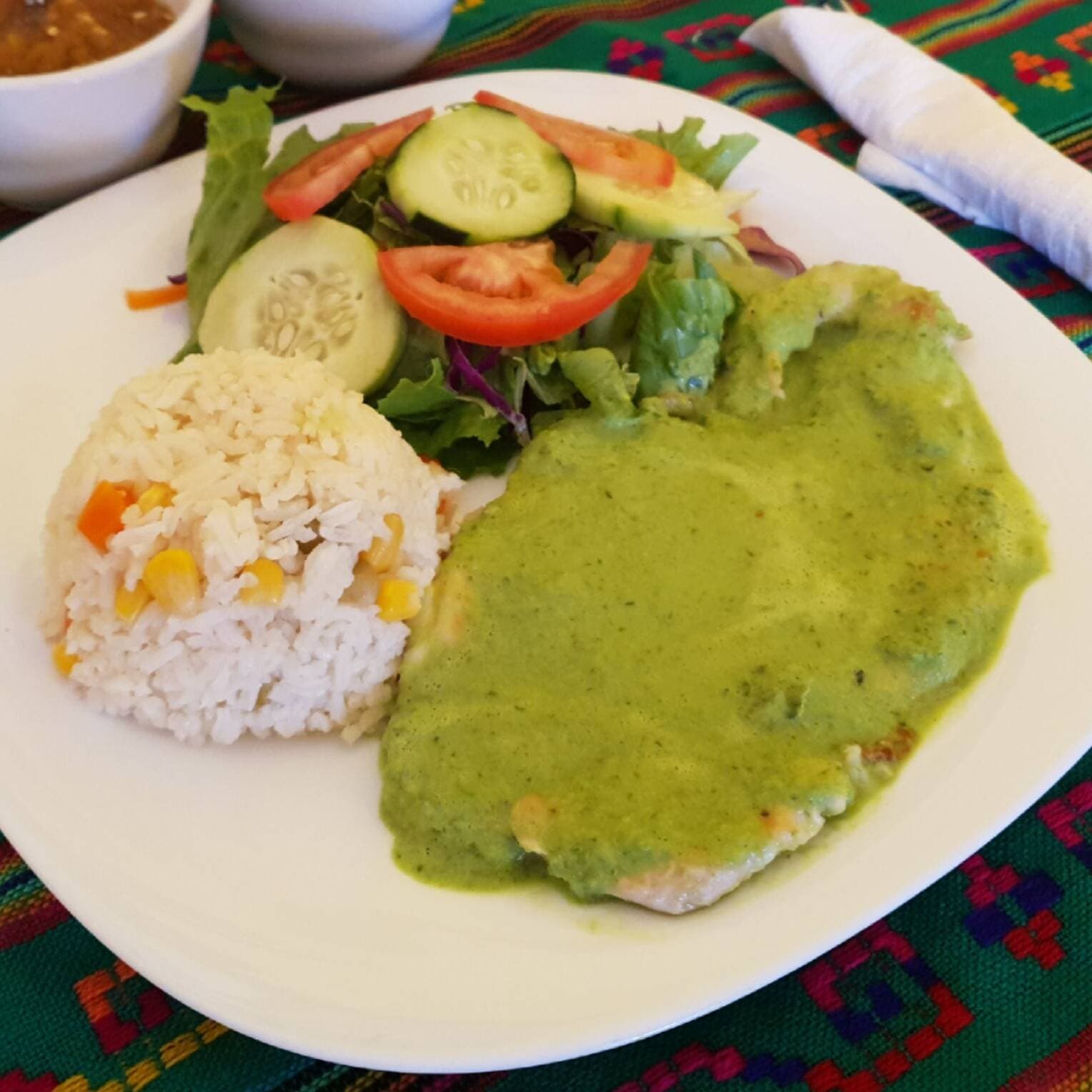 Pechuga al Cilantro