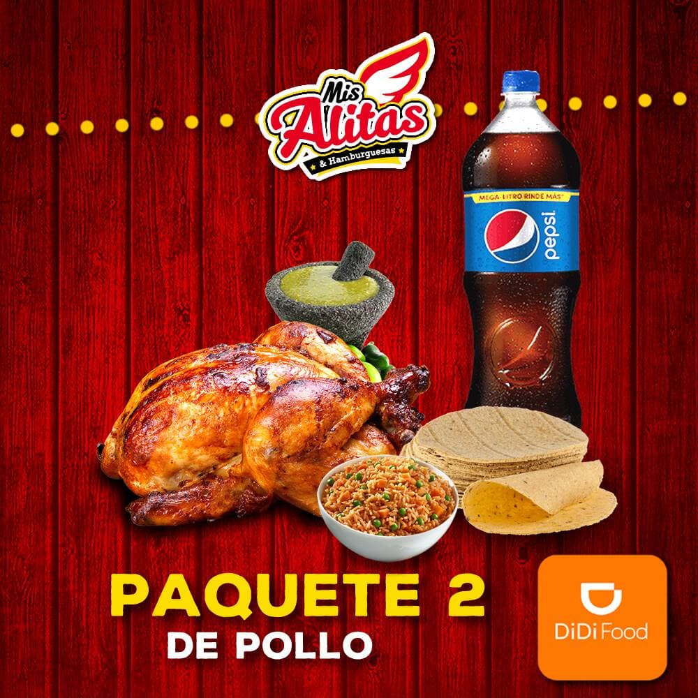 Paquete 2 de Pollo Rostizado