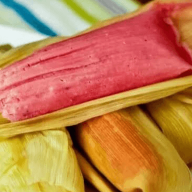 Tamal Dulce de Fresa