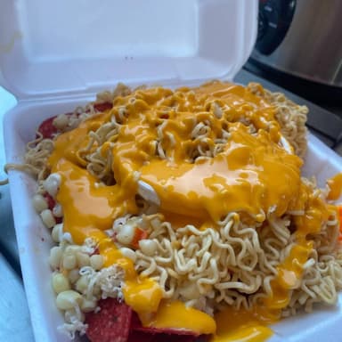 Chorreado con Maruchan