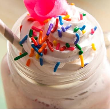 Frappé Frutal Sabor Algodón de Azúcar