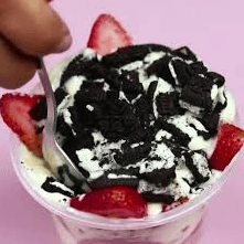 Fresas con Crema OREO