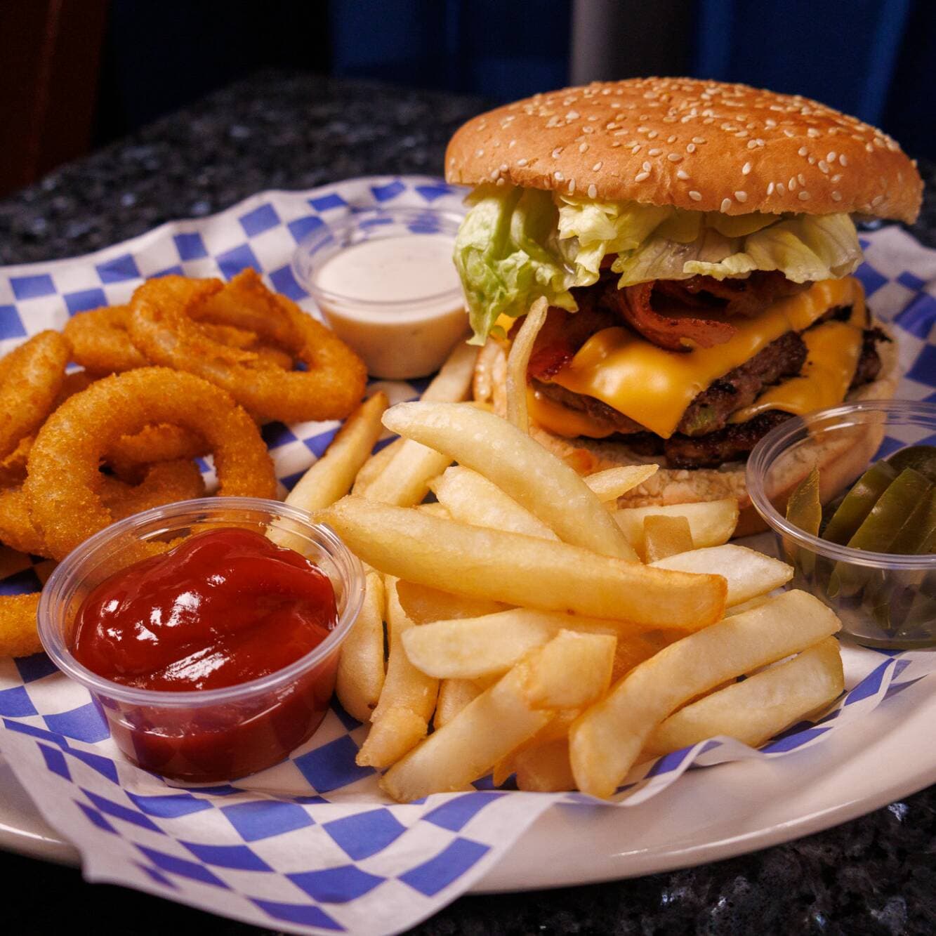 Hamburguesa Doble Extra Tocino