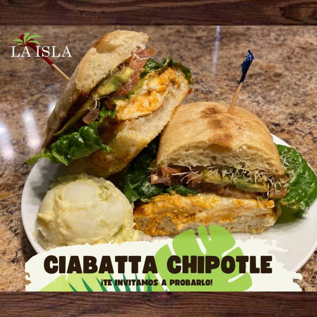 Ciabatta Chicken Chipotle