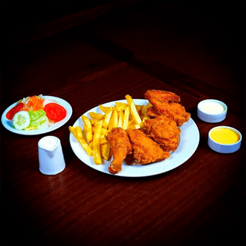 Promo Pollo Broaster + Gaseosa Pepsi