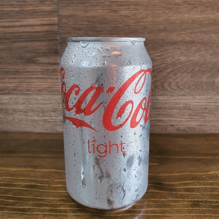 Coca Cola light de lata