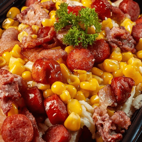 Salchipapa  Especial Pollo