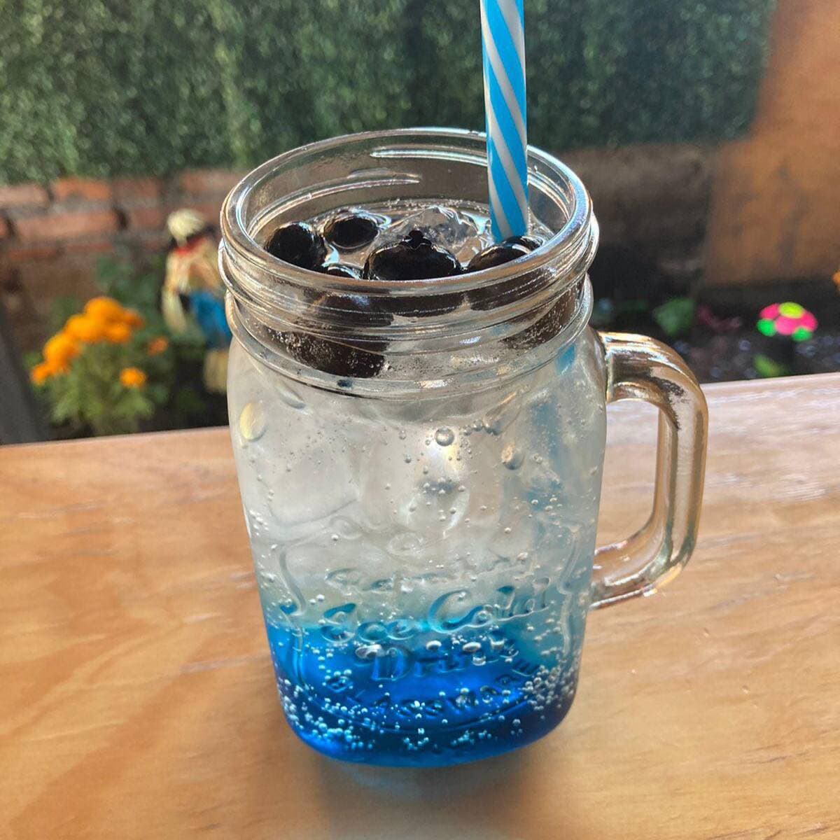 Soda Italiana de Mora Azul
