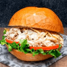 pan con pollo