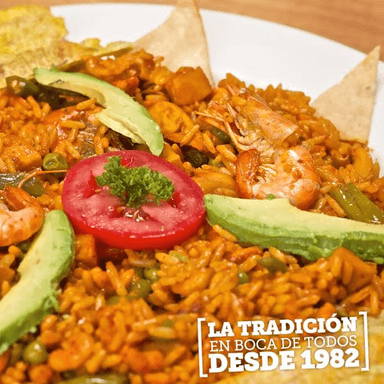 Arroz con marisco