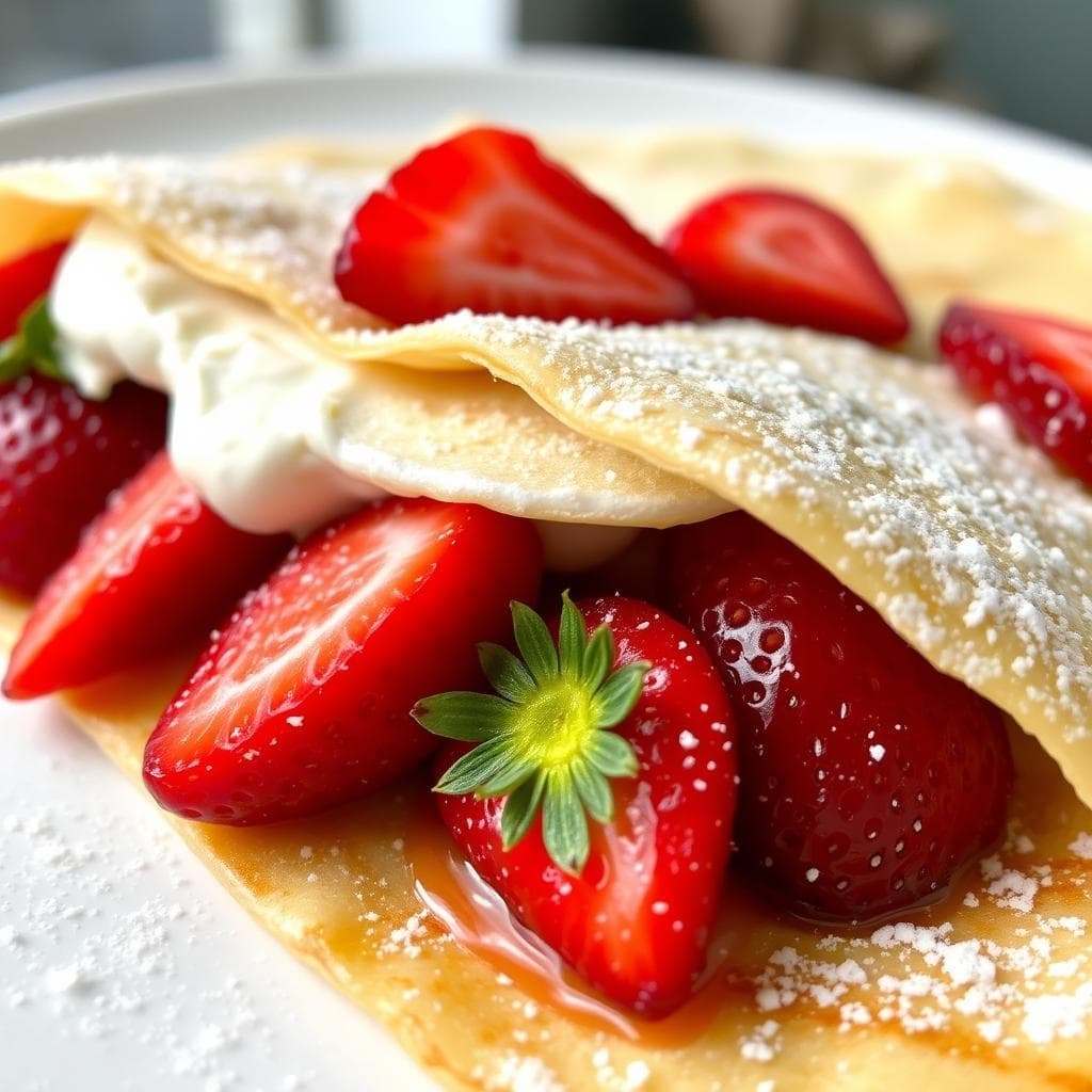 Crepa Nutella con Fresa Natural