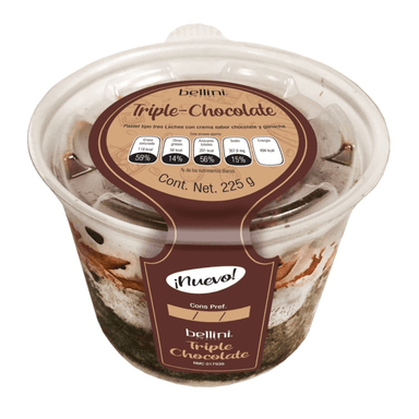 Pastel Triple Chocolate